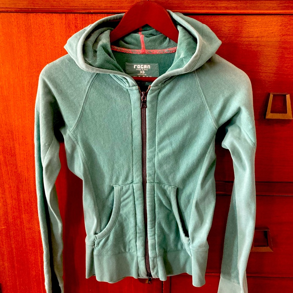 Rogan hoodie xs green